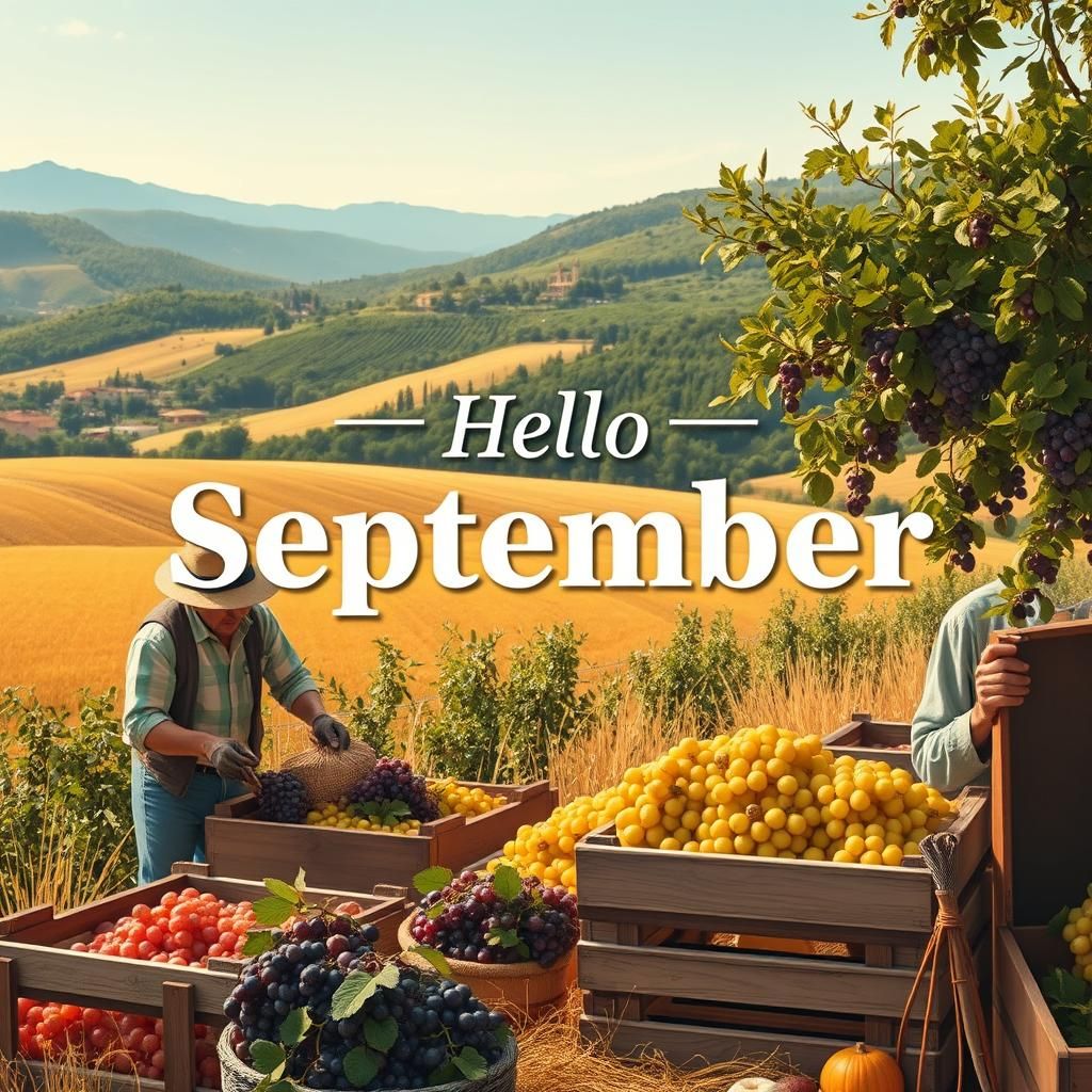 Hello settembre Immagini