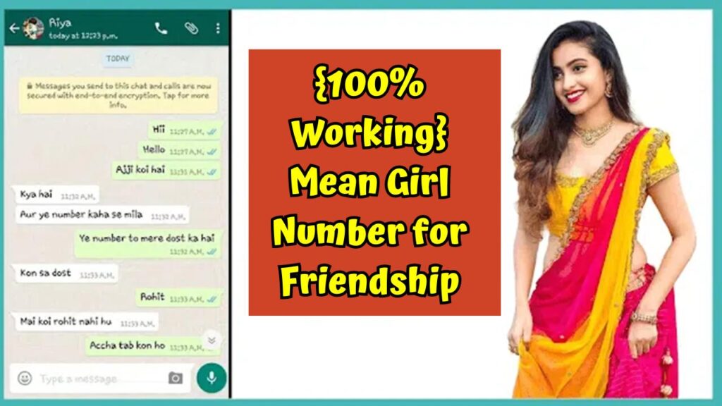 {100% Working} Mean Girl Number for Friendship