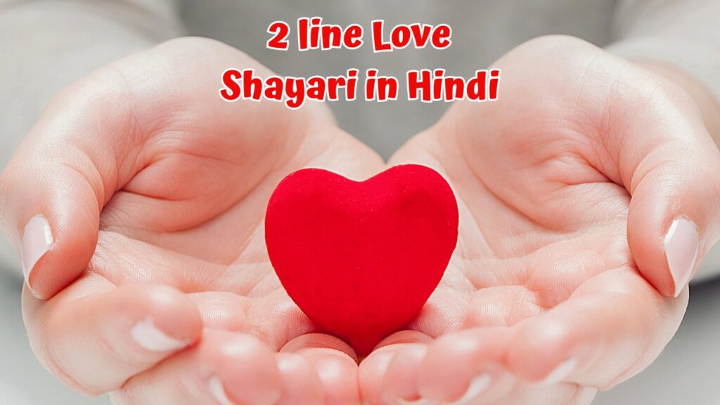 2 line Love Shayari in Hindi