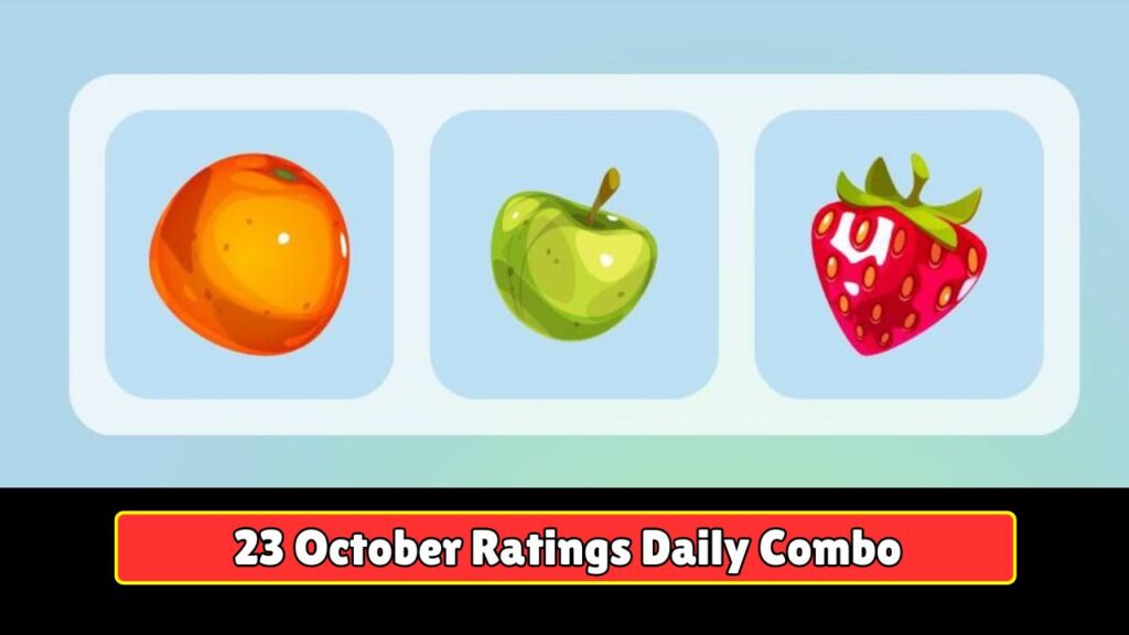 23 October Ratings Daily Combo