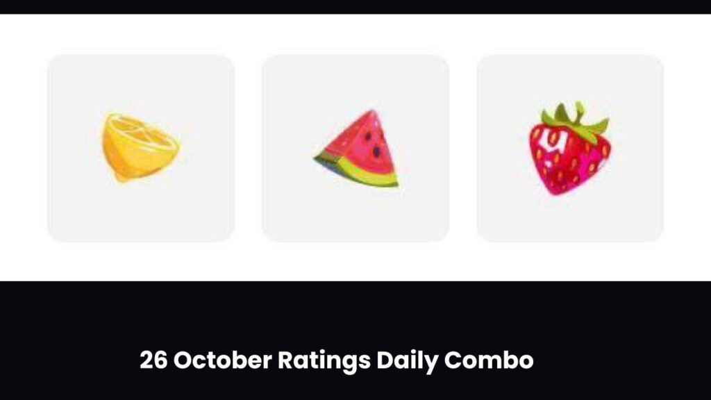 26 October Ratings Daily Combo