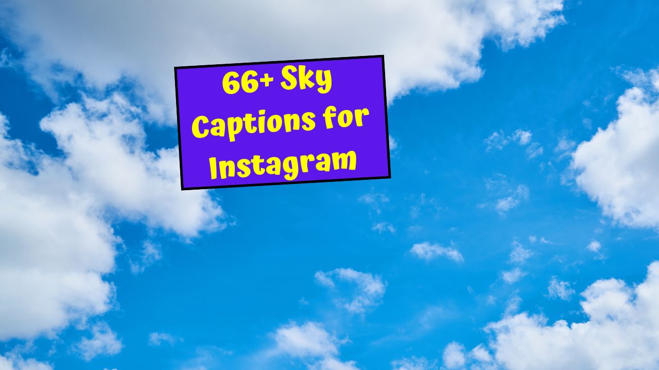 66+ Sky Captions for Instagram