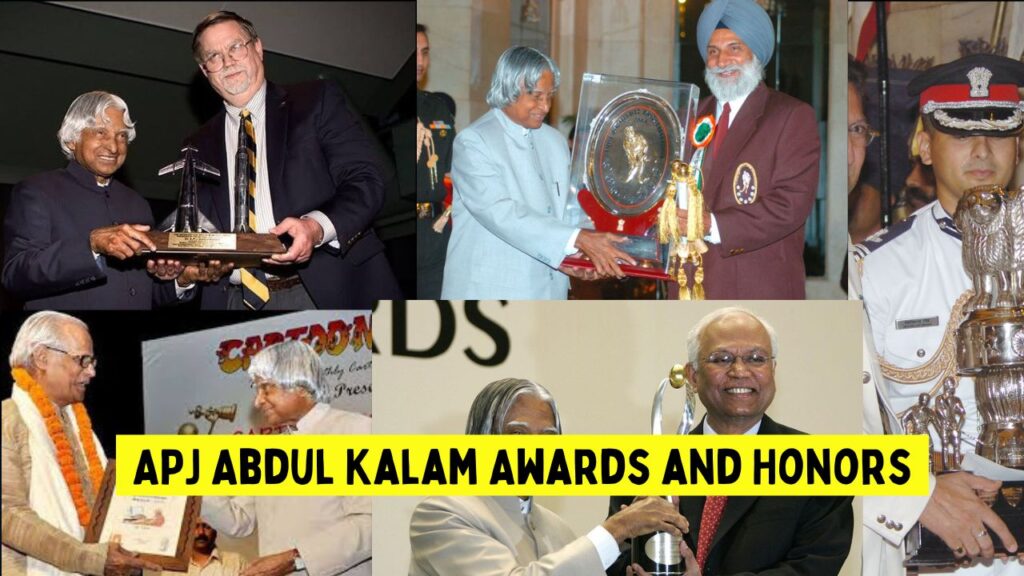 APJ Abdul Kalam Awards and Honors