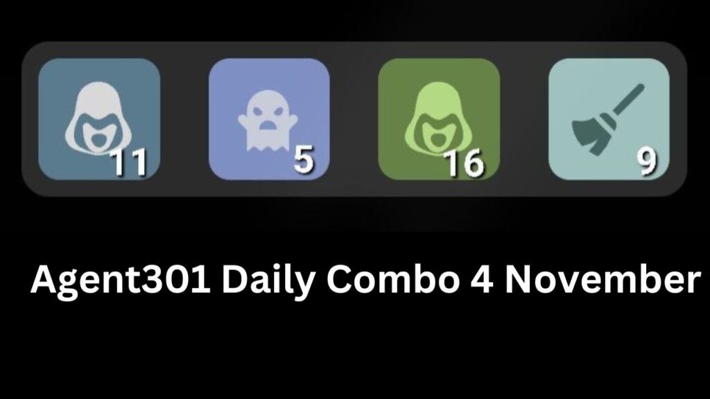 Agent301 Daily Combo 4 November