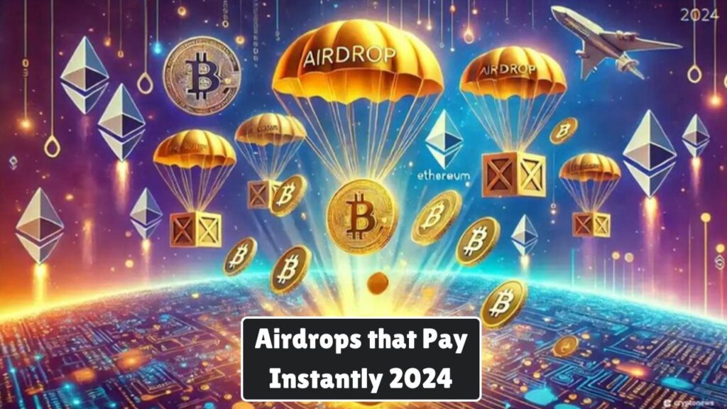 Airdrops that Pay Instantly 2024