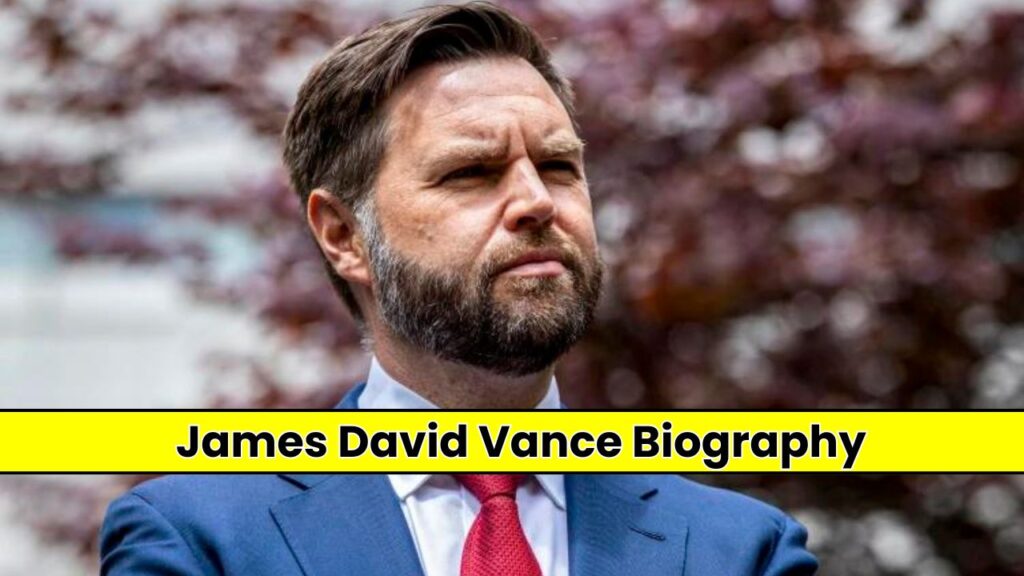 American Politician James David Vance Biography