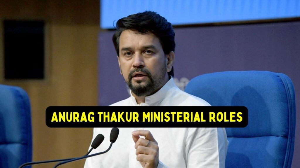 Anurag Thakur Ministerial Roles