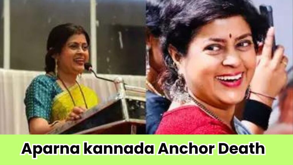 Aparna kannada Anchor Death