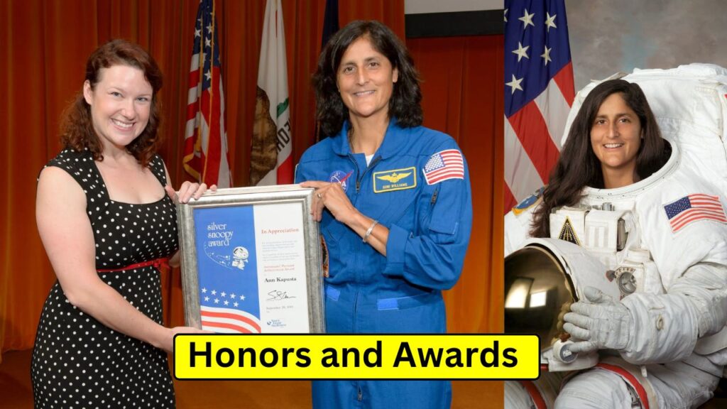 Astronaut Sunita Williams Honors and Awards