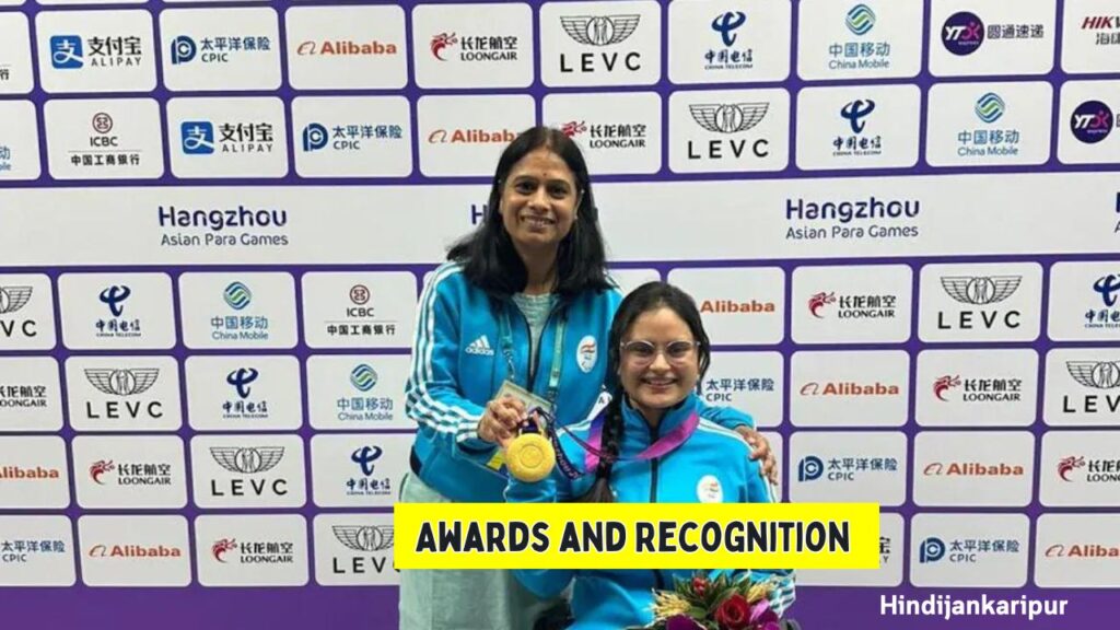 Athlete Avani Lekhara Awards and Recognition