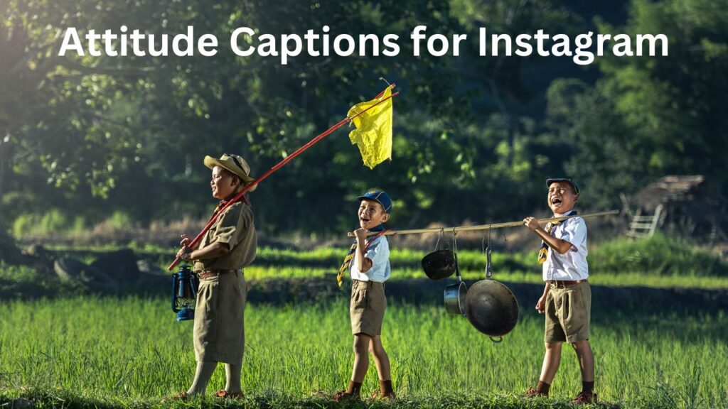 Attitude Captions for Instagram