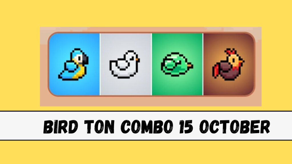 BIRD Ton Combo 15 October