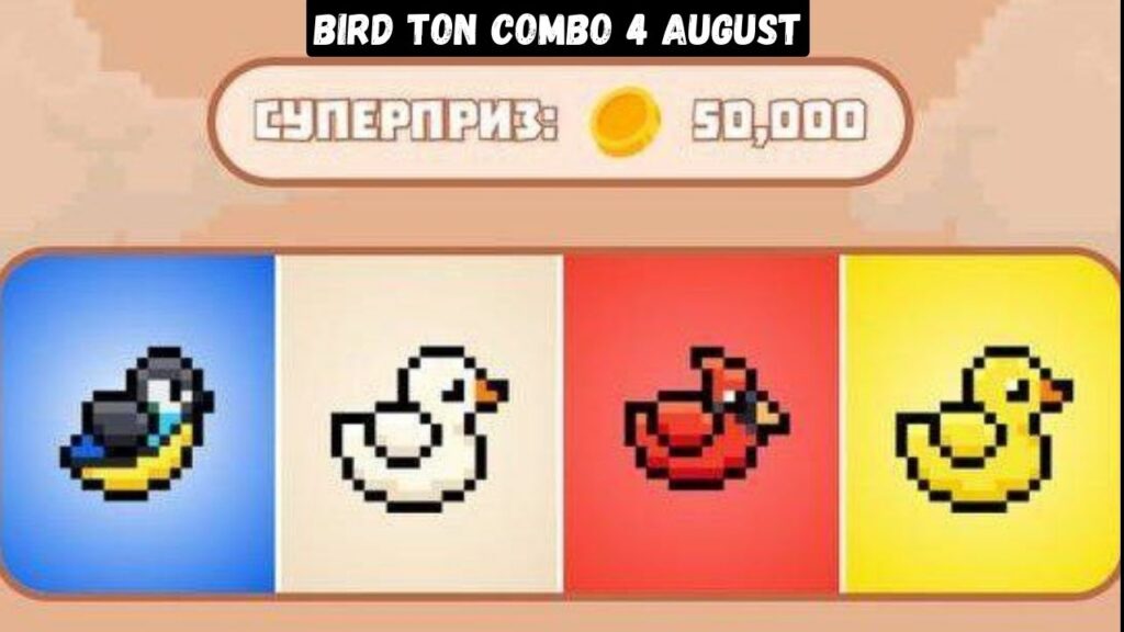 BIRD Ton Combo 4 August