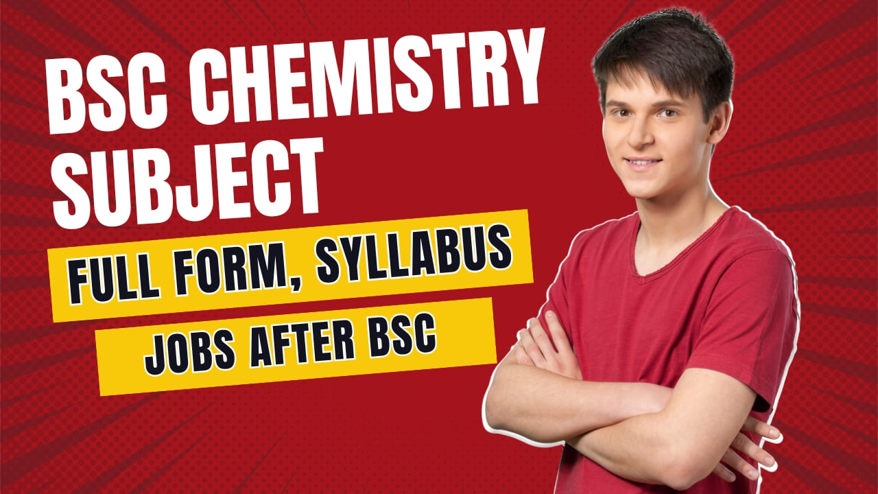 BSC Chemistry Subject