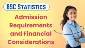 BSC Statistics Admission Requirements