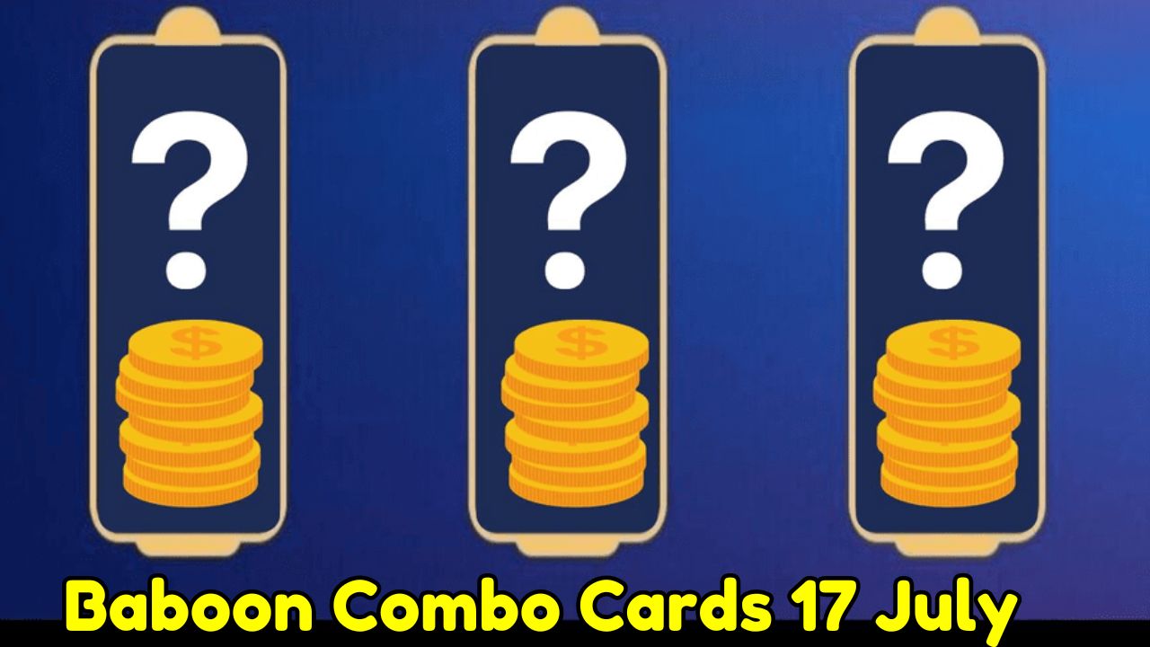 Baboon Combo Cards 17 July