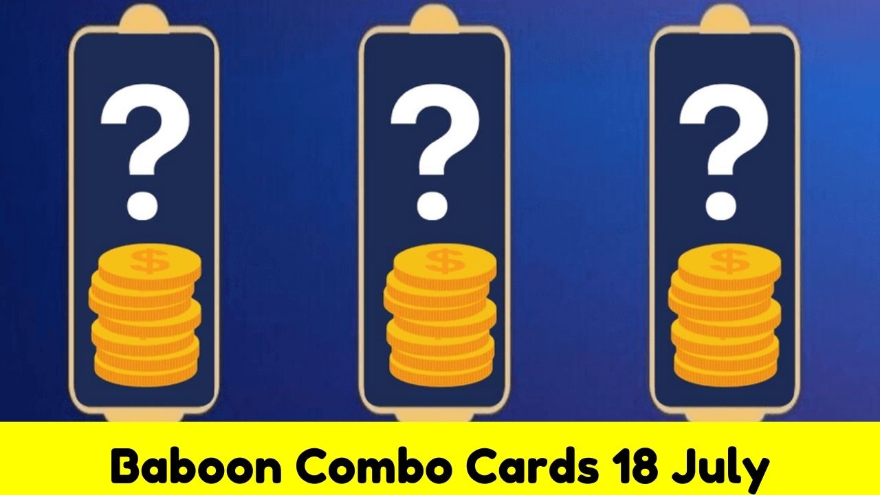 Baboon Combo Cards 18 July