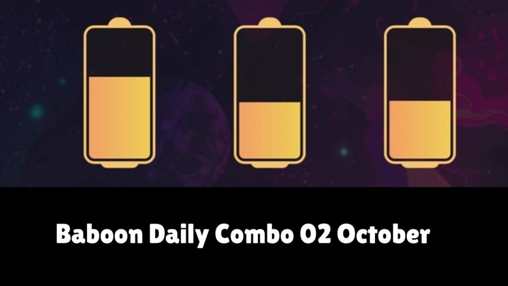 Baboon Daily Combo 02 October