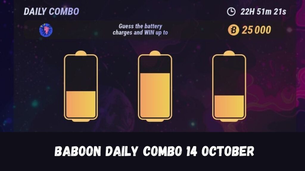 Baboon Daily Combo 14 October