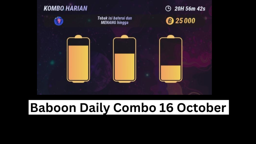 Baboon Daily Combo 16 October