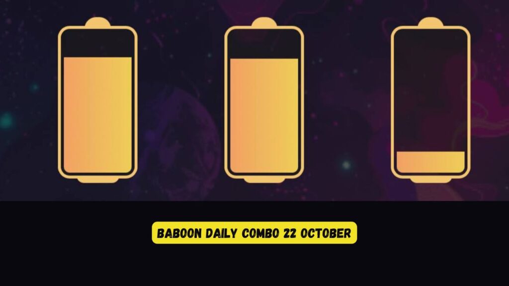 Baboon Daily Combo 22 October