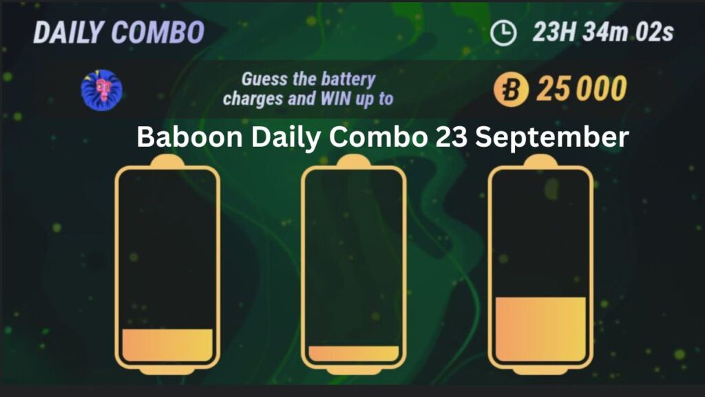 Baboon Daily Combo 23 September