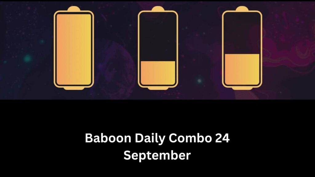 Baboon Daily Combo 24 September