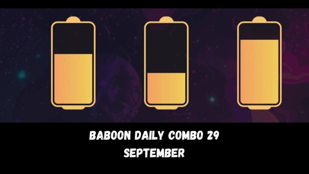 Baboon Daily Combo 29 September