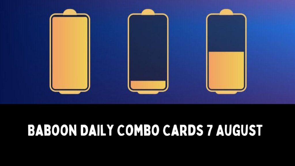  Baboon Daily Combo Cards 7 August