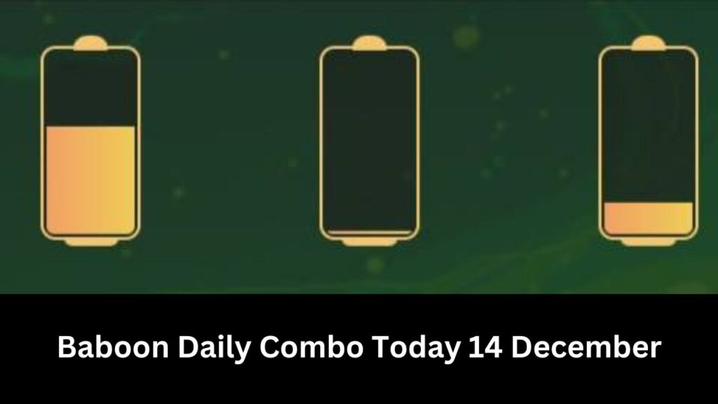 Baboon Daily Combo Today 14 December