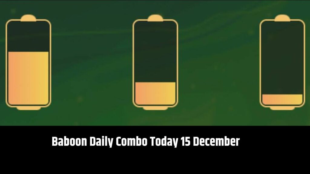 Baboon Daily Combo Today 15 December