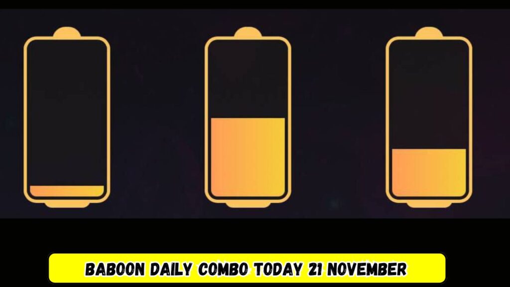 Baboon Daily Combo Today 21 November