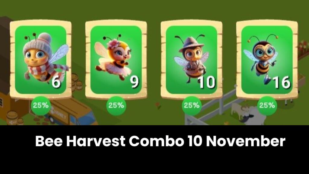 Bee Harvest Combo 10 November