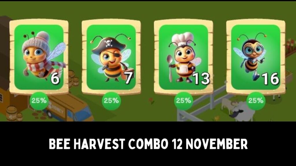 Bee Harvest Combo 12 November