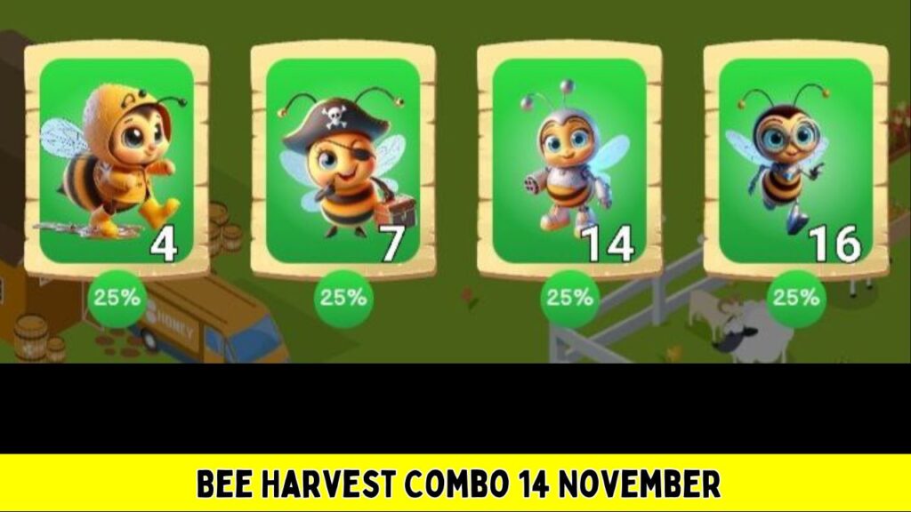 Bee Harvest Combo 14 November