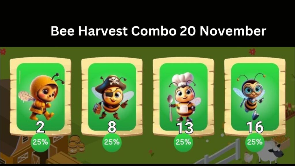 Bee Harvest Combo 20 November