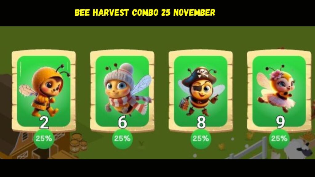 Bee Harvest Combo 25 November