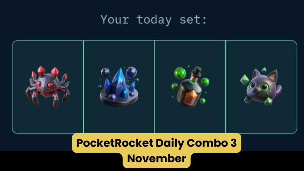 PocketRocket Daily Combo 3 November