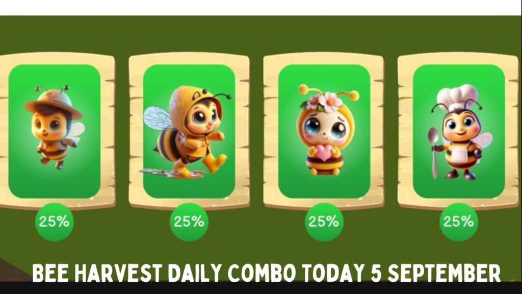 Bee Harvest Daily Combo Today 5 September