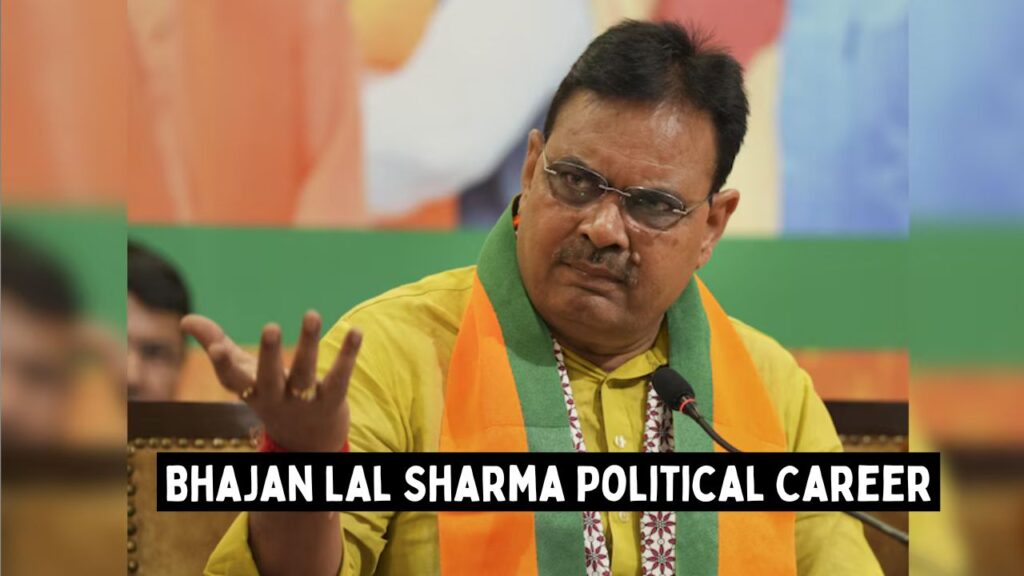 Bhajan Lal Sharma Political Career