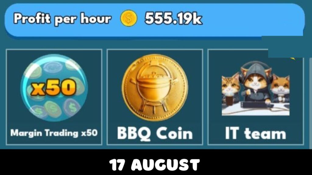 CatGoldMiner Daily Combo 17 August