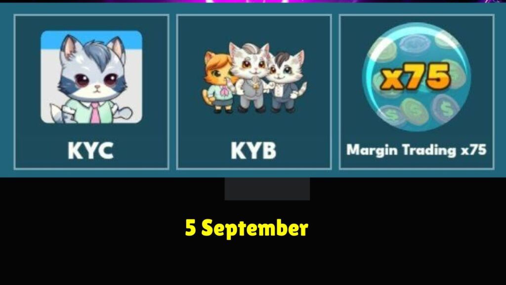 CatGoldMiner Daily Combo 5 September