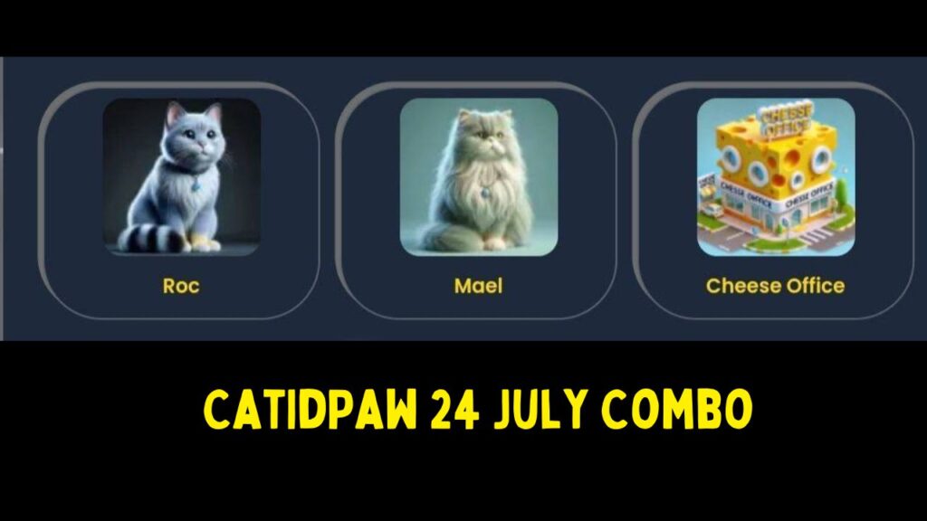 CatIdPaw 24 July Combo 