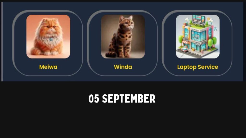 CatIdPaw daily combo 5 September