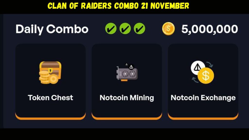 Clan Of Raiders Combo 21 November