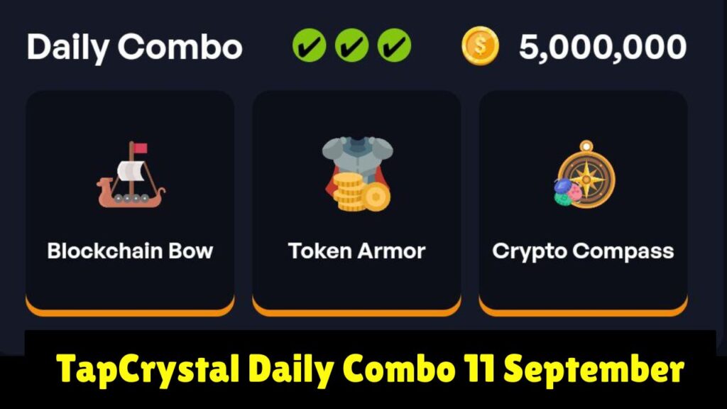 Clan Of Raiders Daily Combo September 11