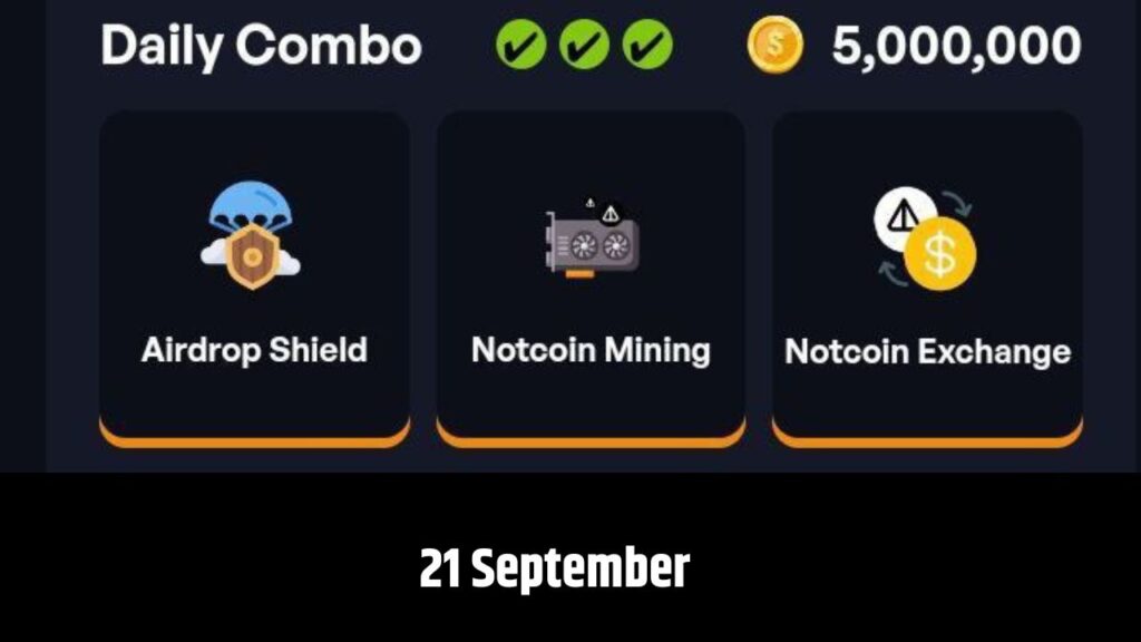 Clan Of Raiders Daily Combo September 21