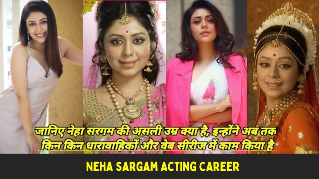 Classical Singer Neha sargam Acting Career