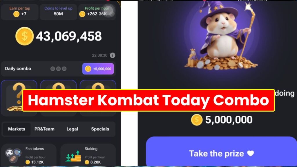 Complete the Hamster Kombat Daily Combo