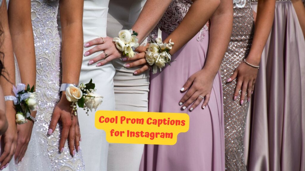 Cool Prom Captions for Instagram